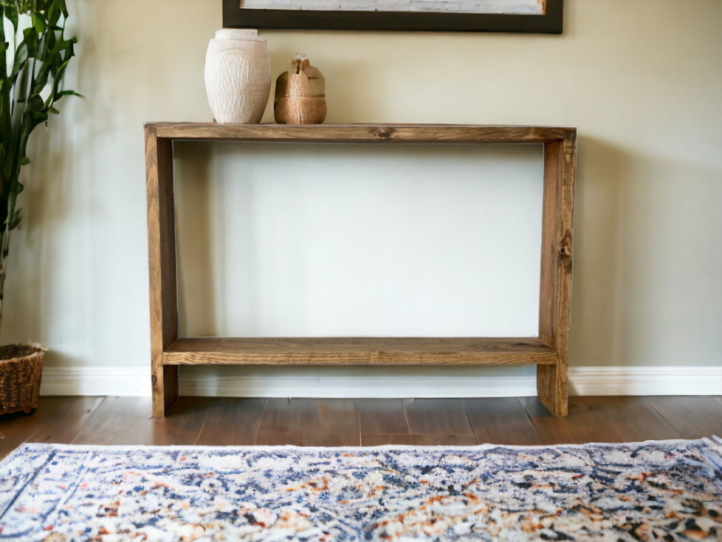 Pasillo, consola de entrada, mesa consola, aparador | Agano - Hecho a mano con madera maciza - Perfecto para el hogar, la entrada o el dormitorio