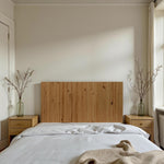 YARI Cabecero de madera maciza. Acabado 