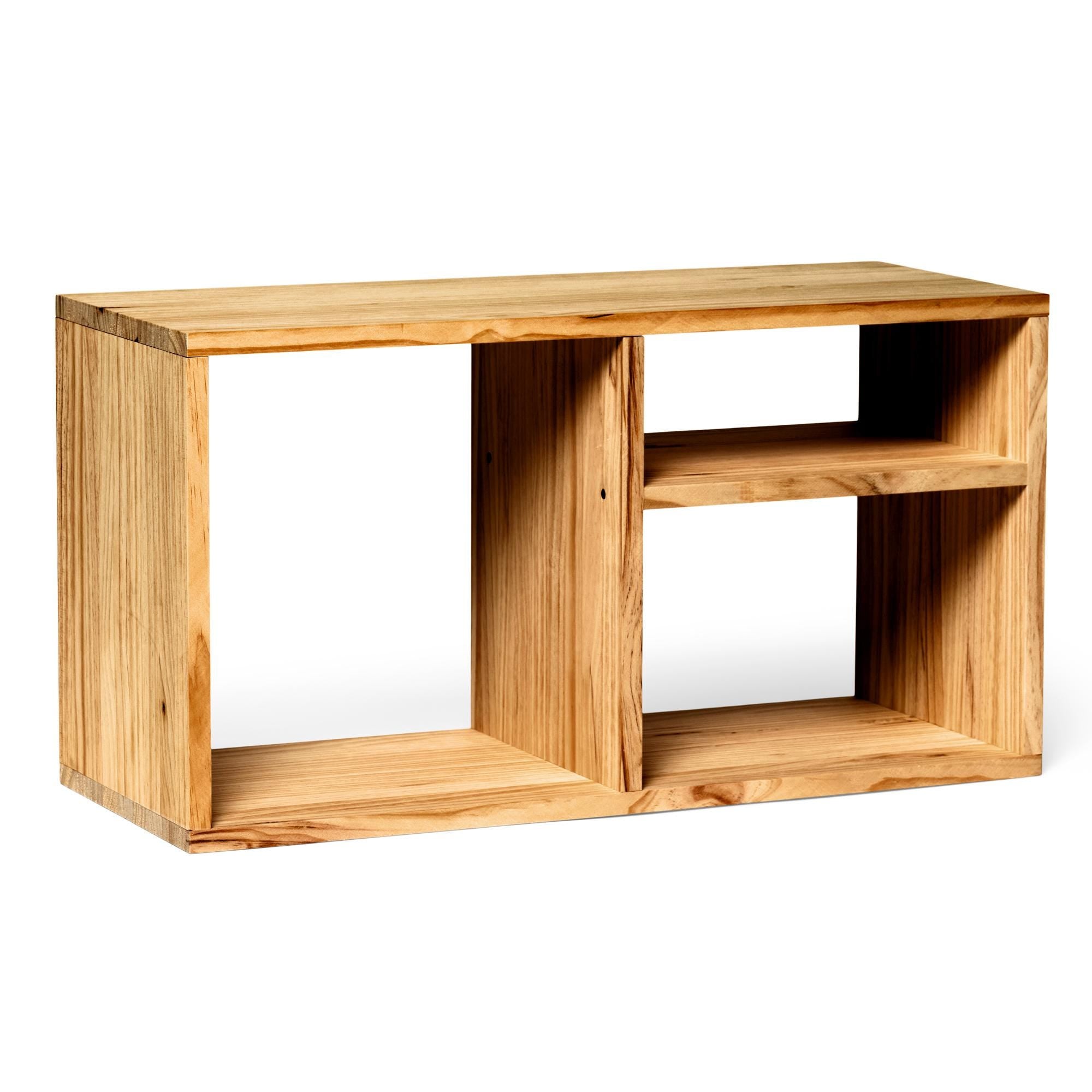 TESHIO Estantería - Mueble TV. Acabado "O A K"