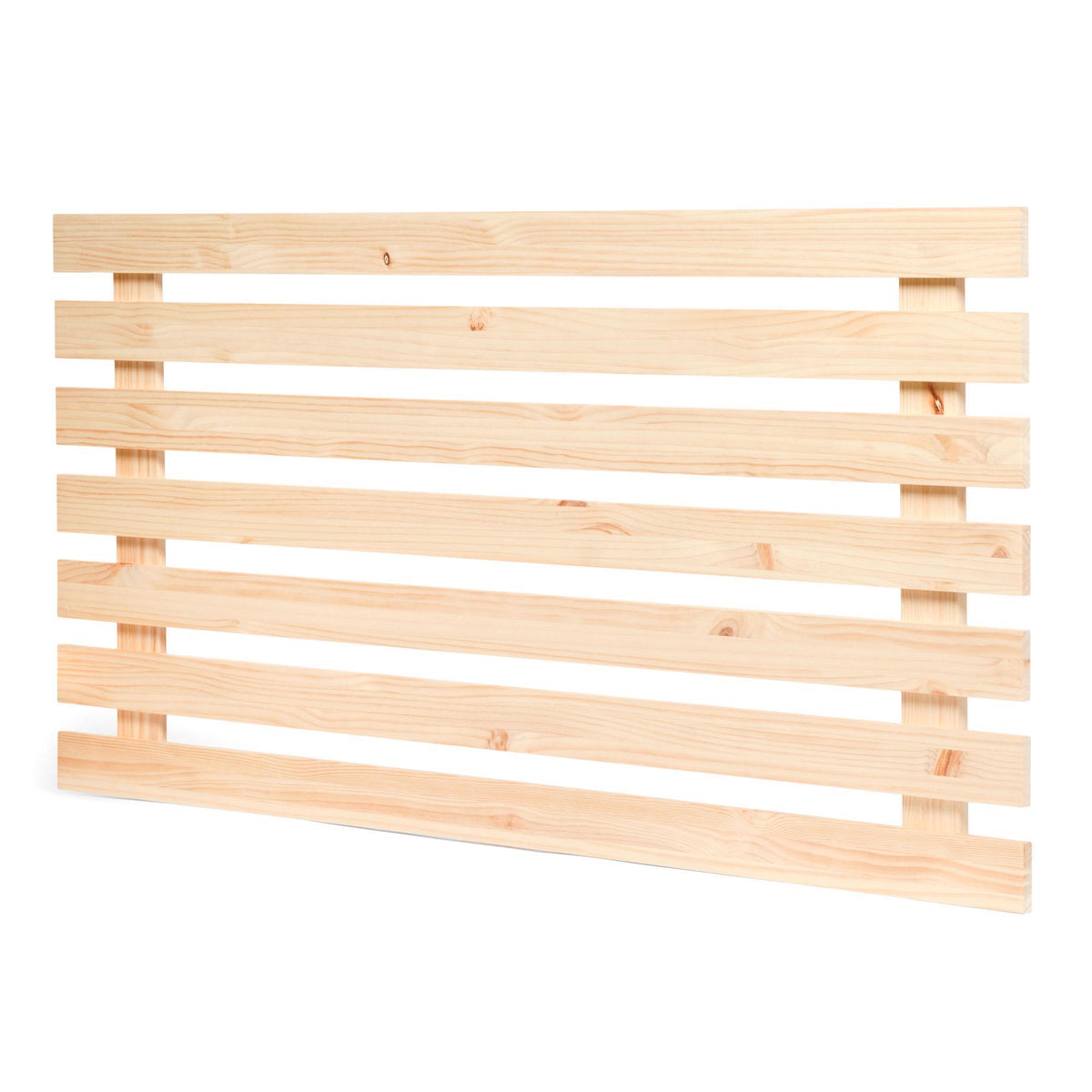 AINO Solid wood bed headboard. "N A T U R A L" finish.