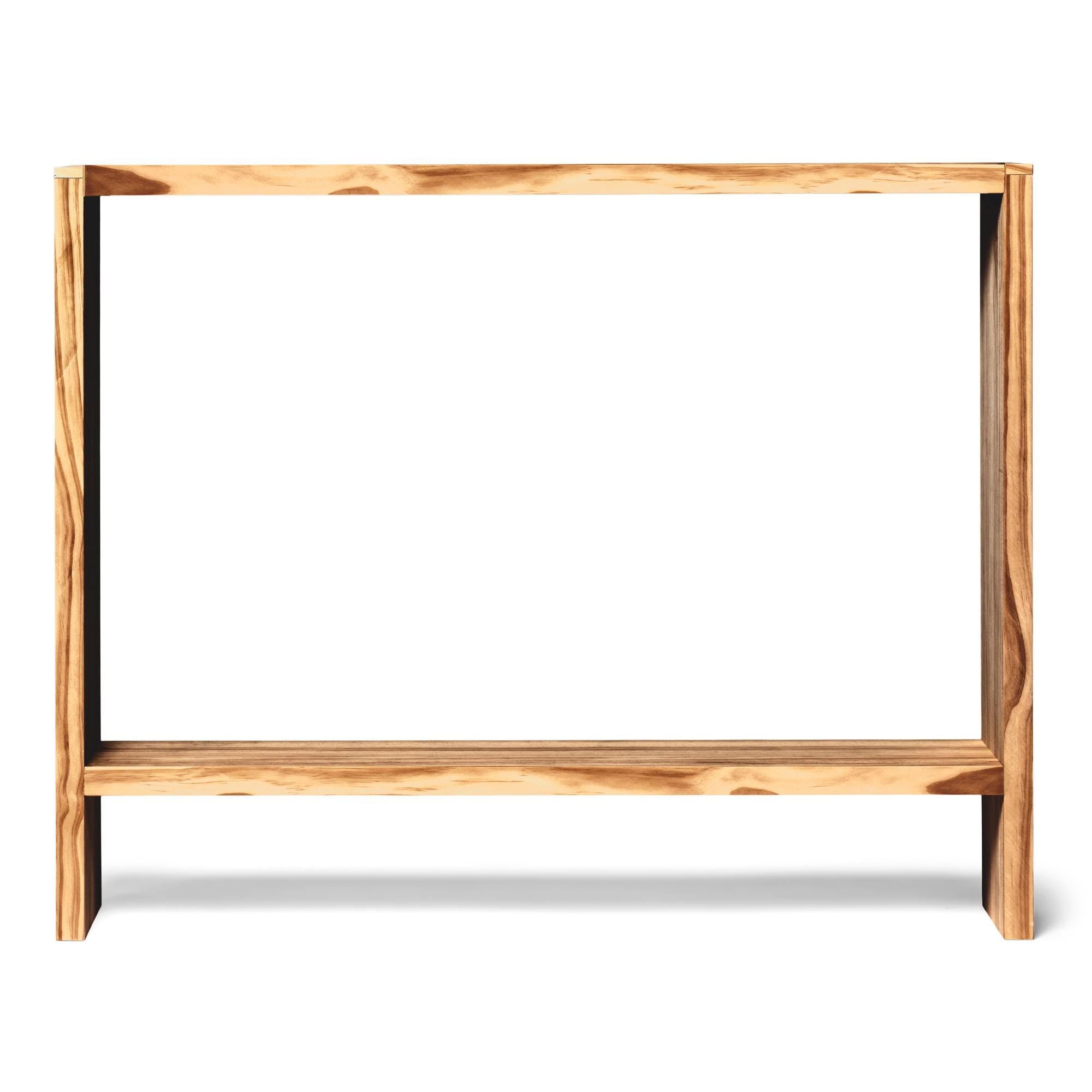 AGANO Consola - Recibidor de madera maciza. Acabado "O A K".