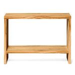 AKAISHI Table de nuit en bois massif. Acabado 