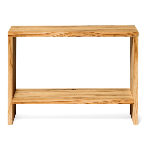 AKAISHI Table de nuit en bois massif. Acabado "CHÊNE".