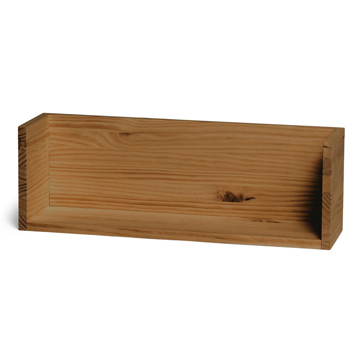 KISO Solid wood shelf. "DARK" finish.
