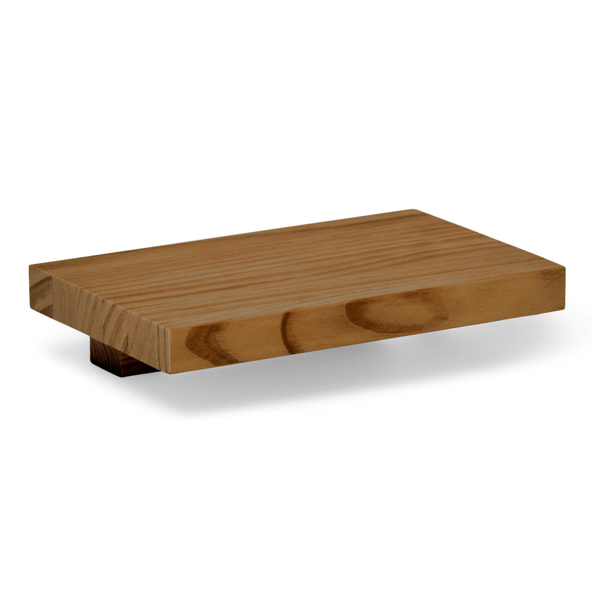 ONTAKE Floating bedside table in solid wood. 