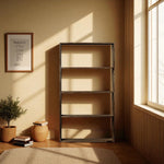 TSURUGI Estantería - Librería. Altura 145 cm. Acabado 