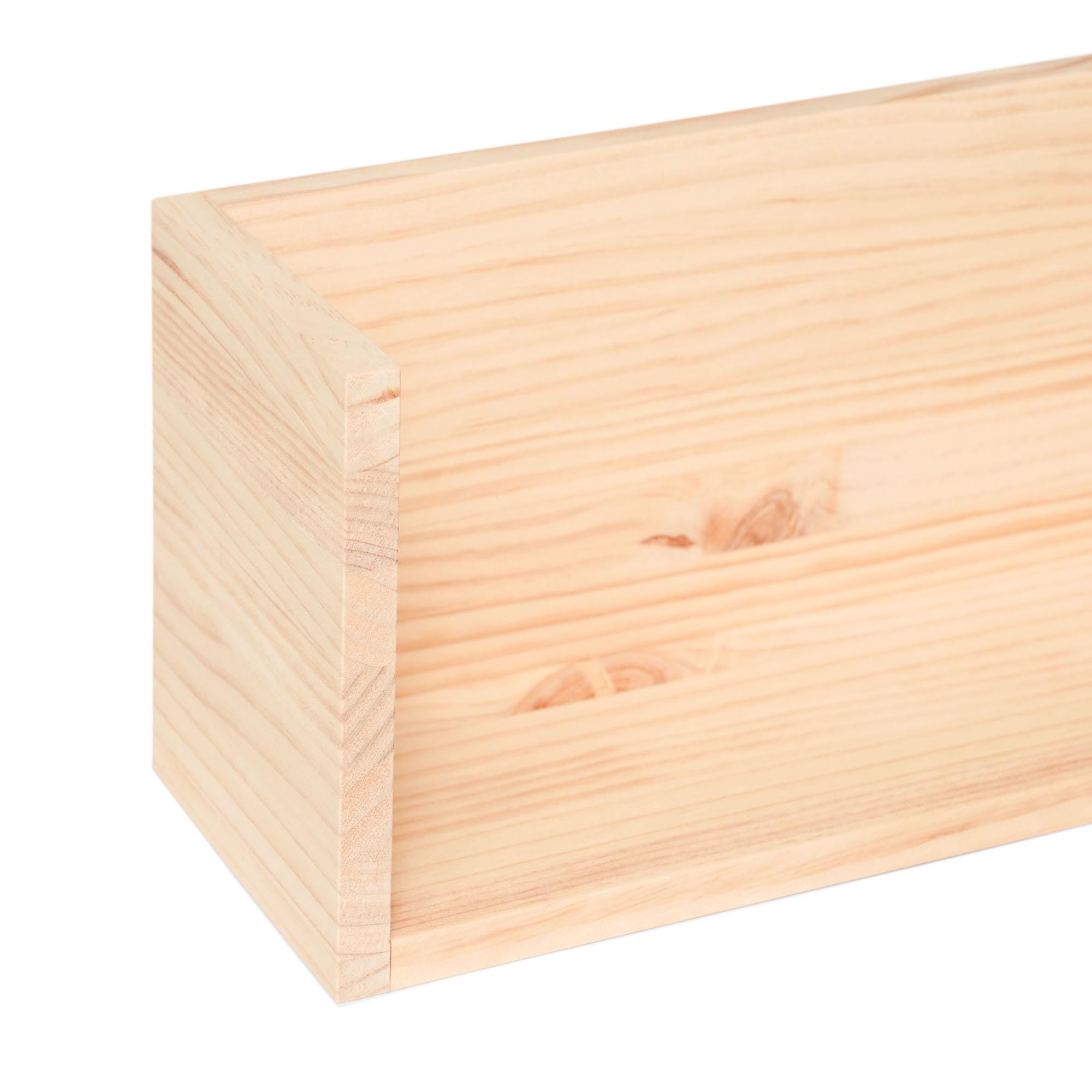 KISO Estante de madera maciza. Acabado "N A T U R A L".