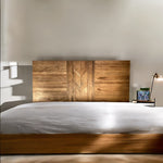 ETNIC Cabecero de madera maciza.