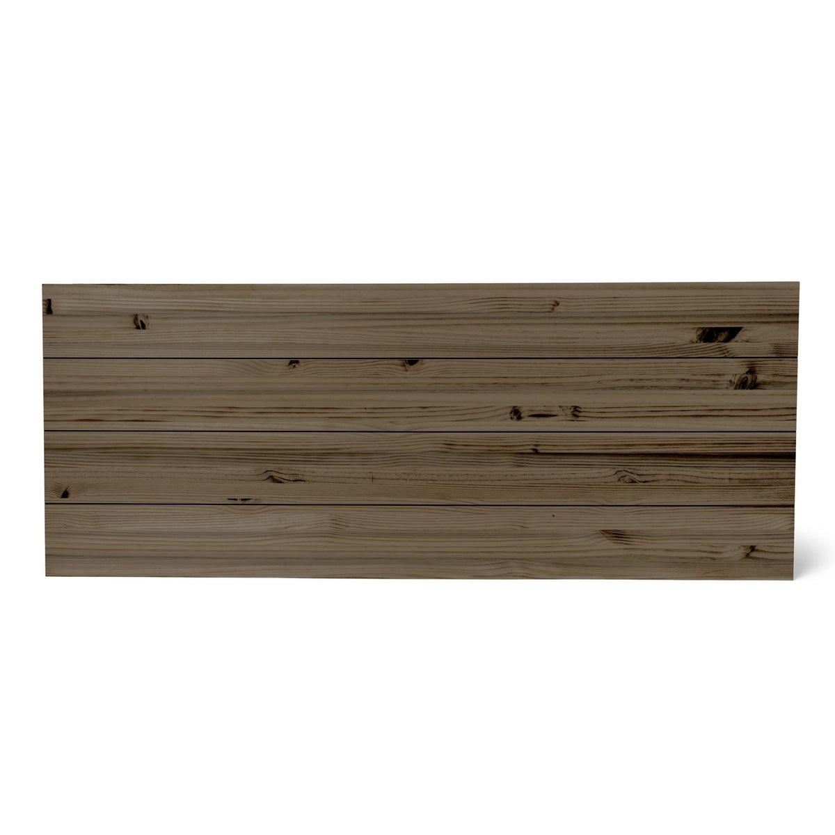 HIYORI Solid Wood Headboard. "RAW GRAY" finish.