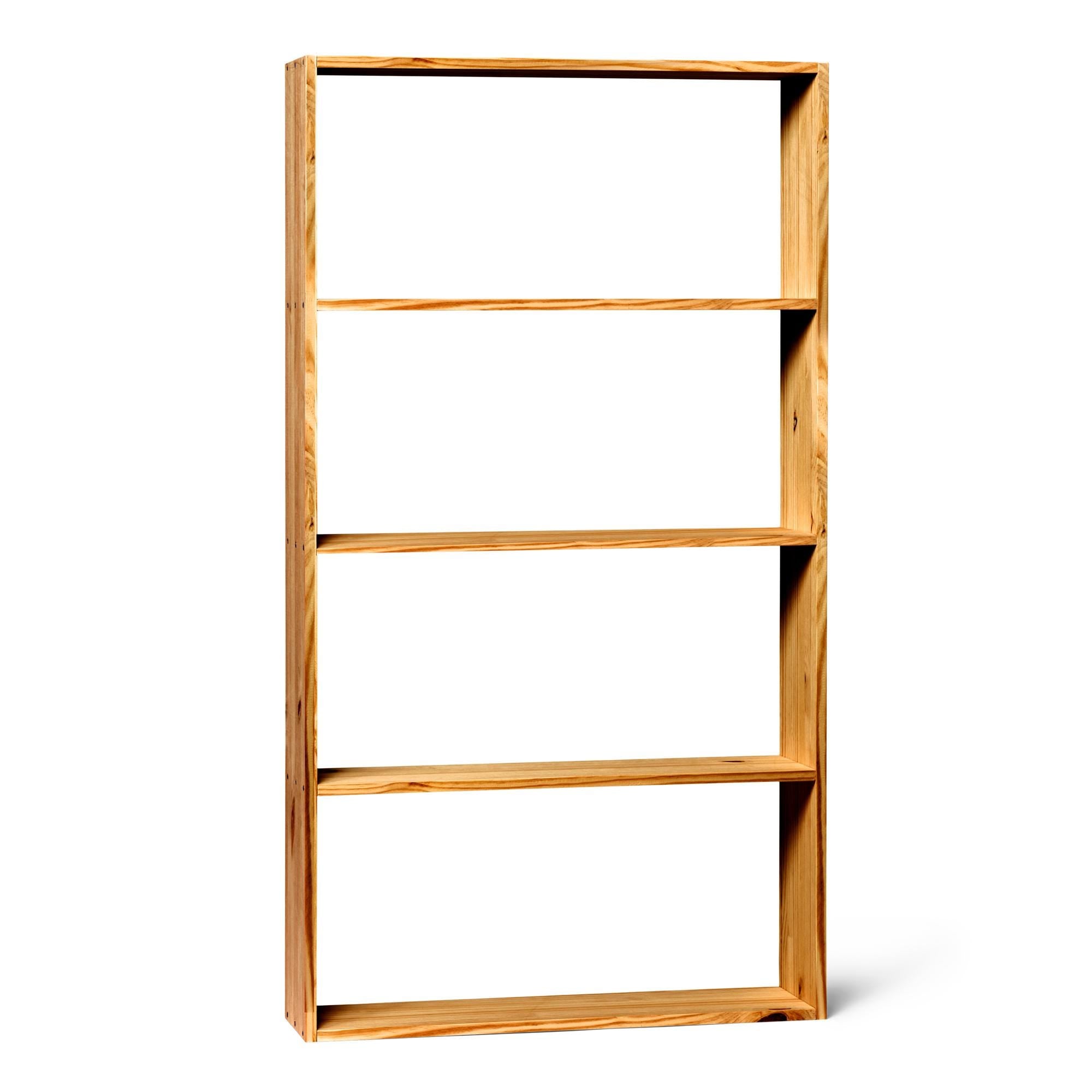 TSURUGI Estantería - Librería. Altura 145 cm. Acabado "O A K"