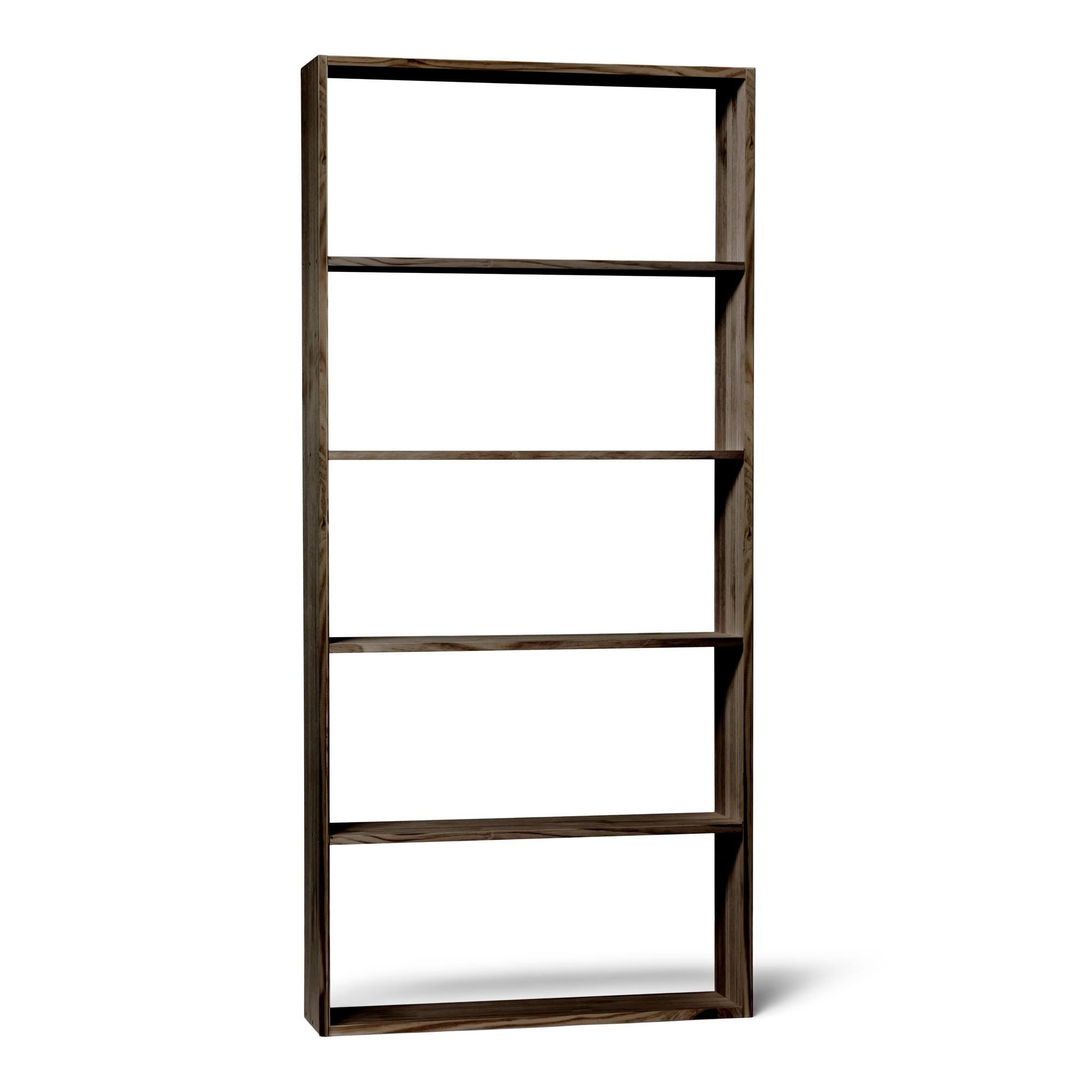 TSURUGI Estantería - Librería. Altura 179,5 cm. Acabado "R A W  G R A Y"