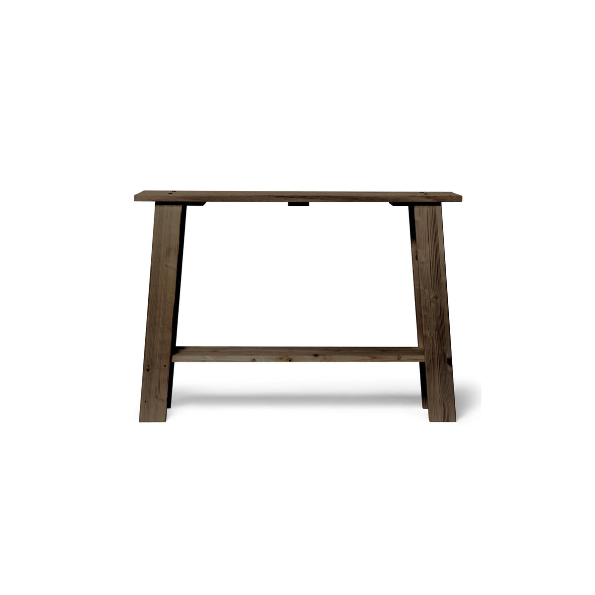 NASU Console - Hallway table in solid wood. "RAWGRAY" finish.