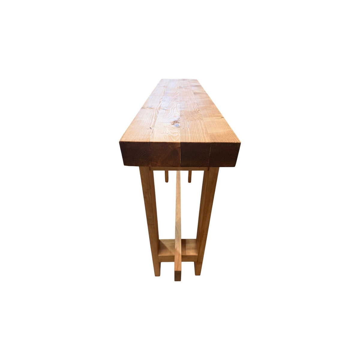 SHARI Console Table - Solid wood entryway table. "DARK" finish.