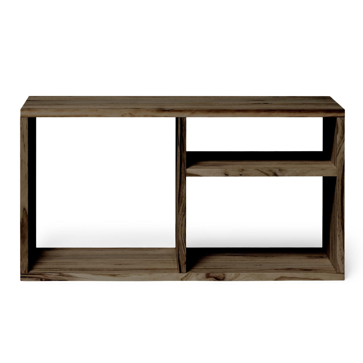 TESHIO Bookshelf - TV Unit. "RAWGRAY" Finish