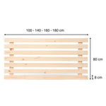 AINO Cabecero de madera maciza. Acabado 