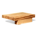 ONTAKE Floating bedside table in solid wood. 