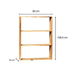 TSURUGI Estantería - Librería. Altura 106,5 cm. Acabado 