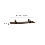 KABA Estante de madera maciza. Acabado 