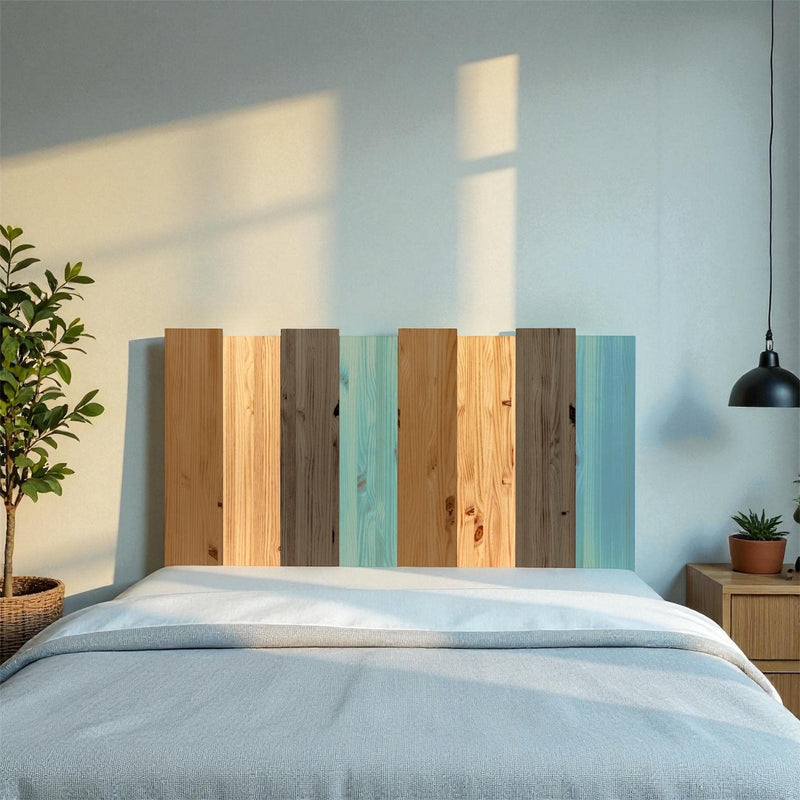 HAKU Cabecero de madera maciza. Acabado 