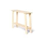 NASU Consola - Recibidor de madera maciza. Acabado 