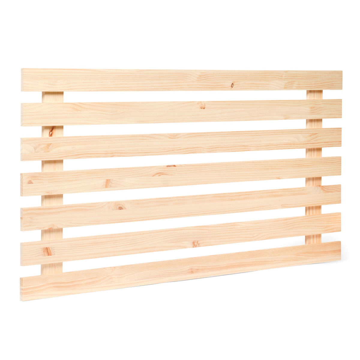 AINO Solid wood bed headboard. "N A T U R A L" finish.