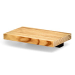 ONTAKE Floating bedside table in solid wood. 