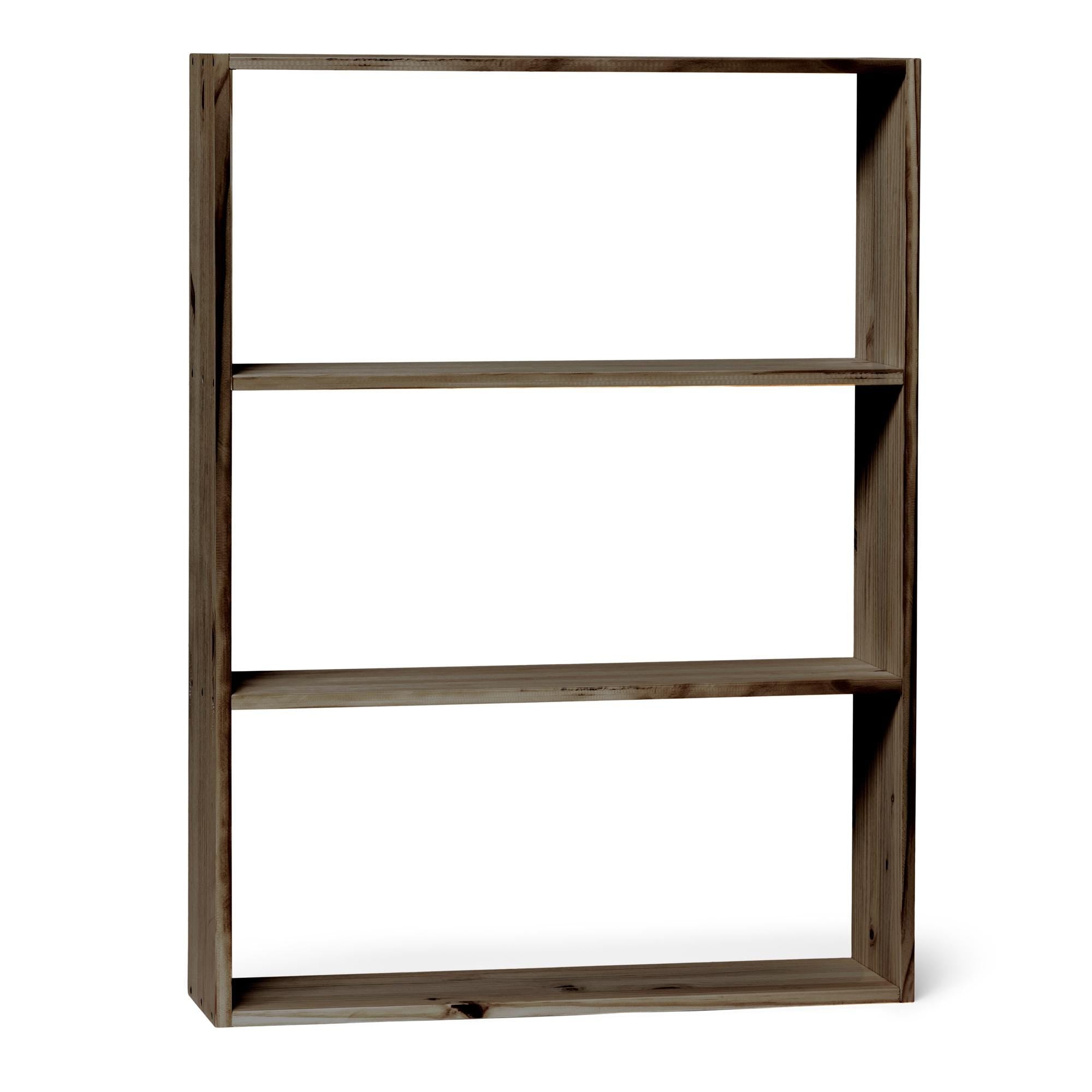 TSURUGI Estantería - Librería. Altura 106,5 cm. Acabado "R A W  G R A Y"