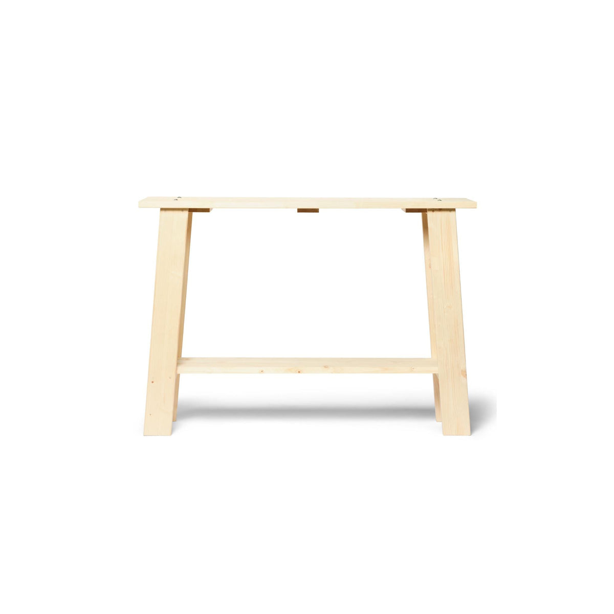 NASU Console - Hallway table in solid wood. "NATURAL" finish.