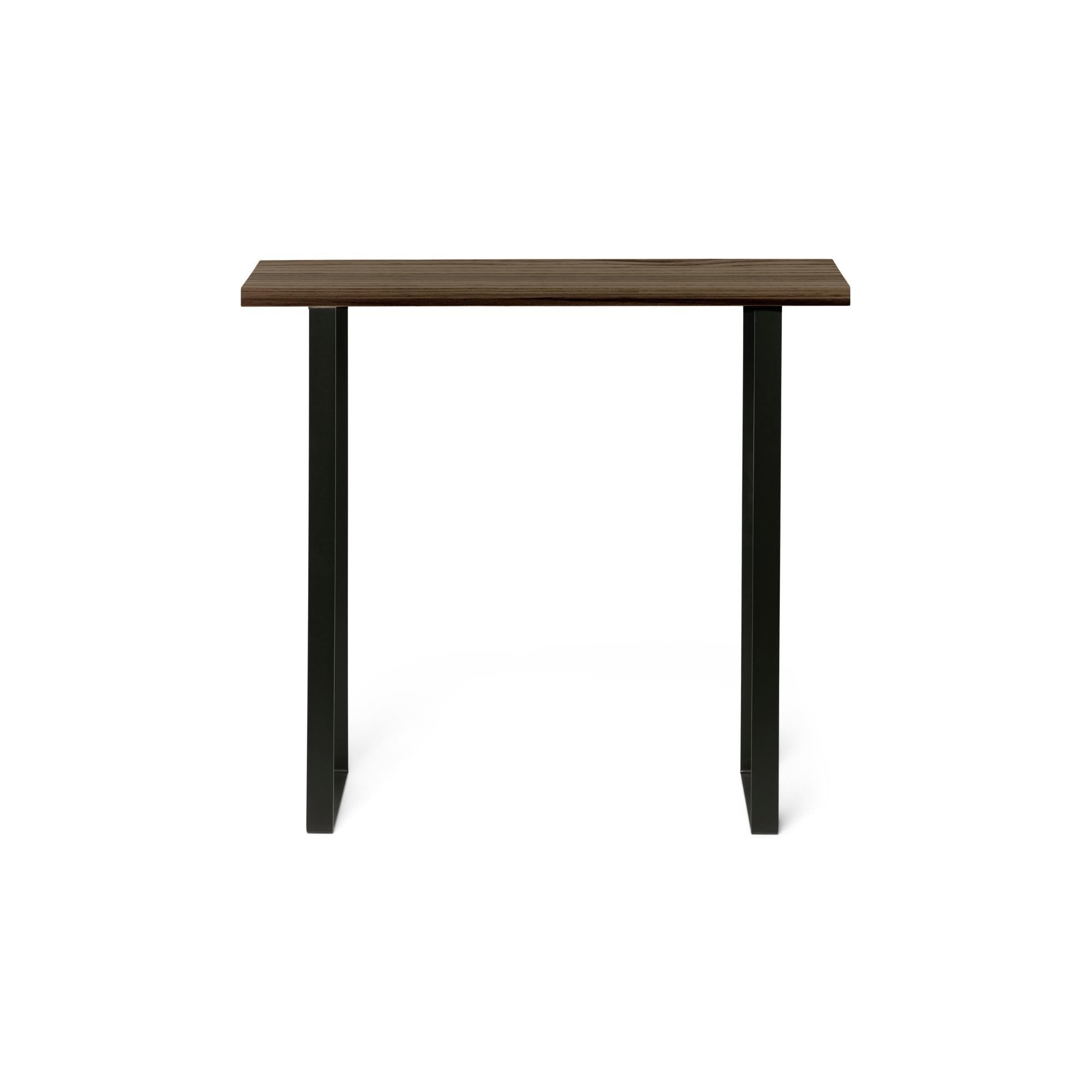 ARAKAWA Consola - Recibidor de madera maciza. Acabado "R A W  G R A Y".