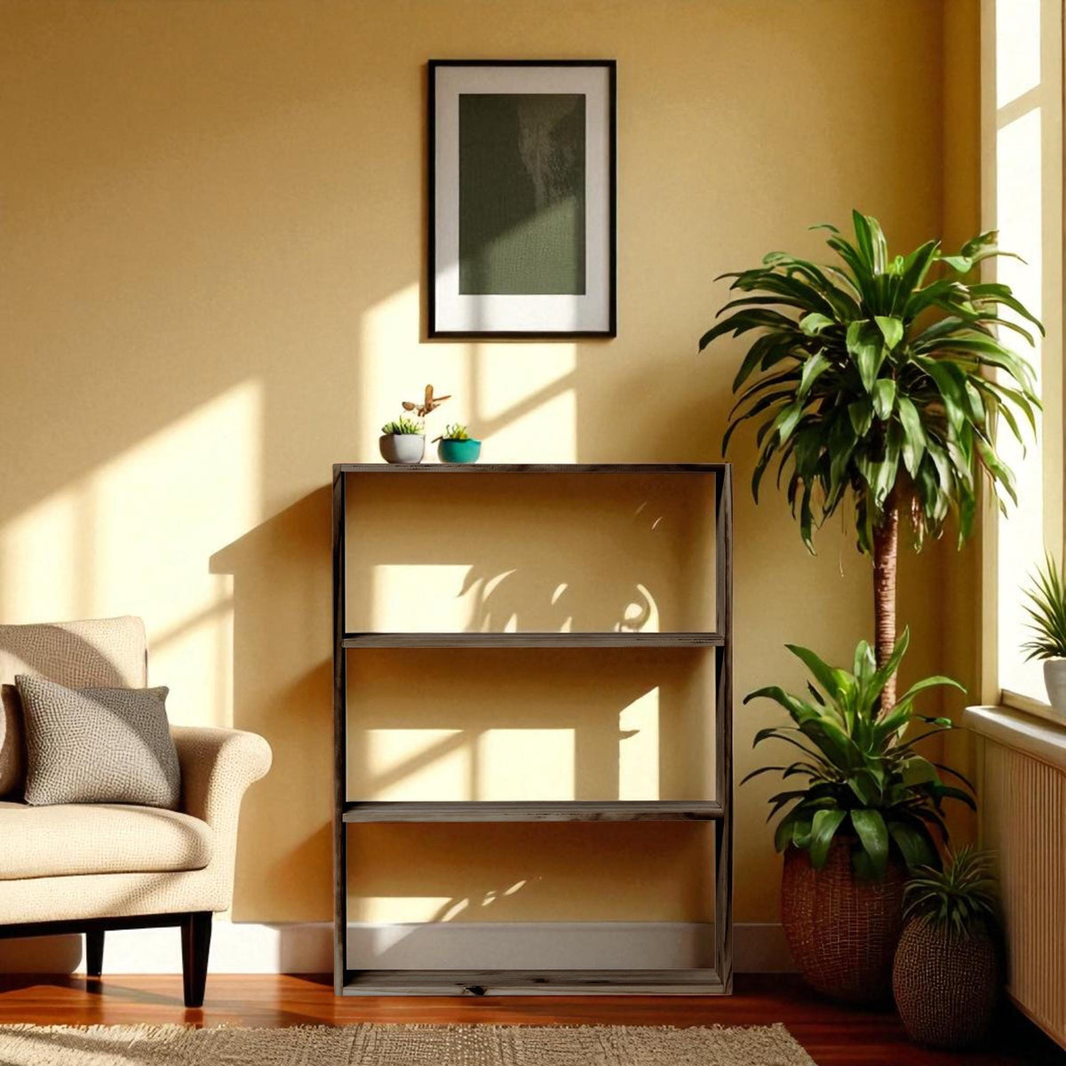 TSURUGI Estantería - Librería. Altura 106,5 cm. Acabado 