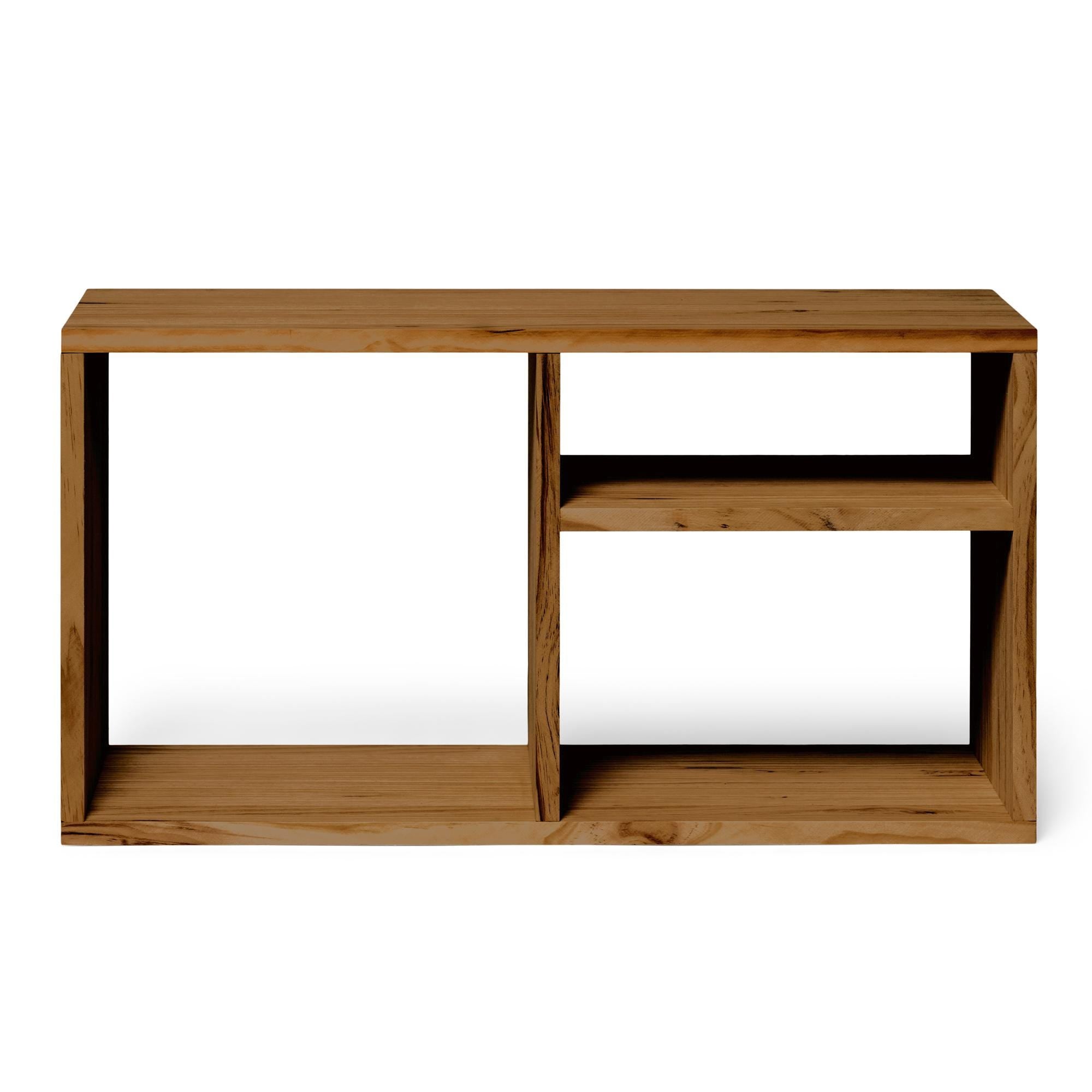 TESHIO Estantería - Mueble TV. Acabado "D A R K".