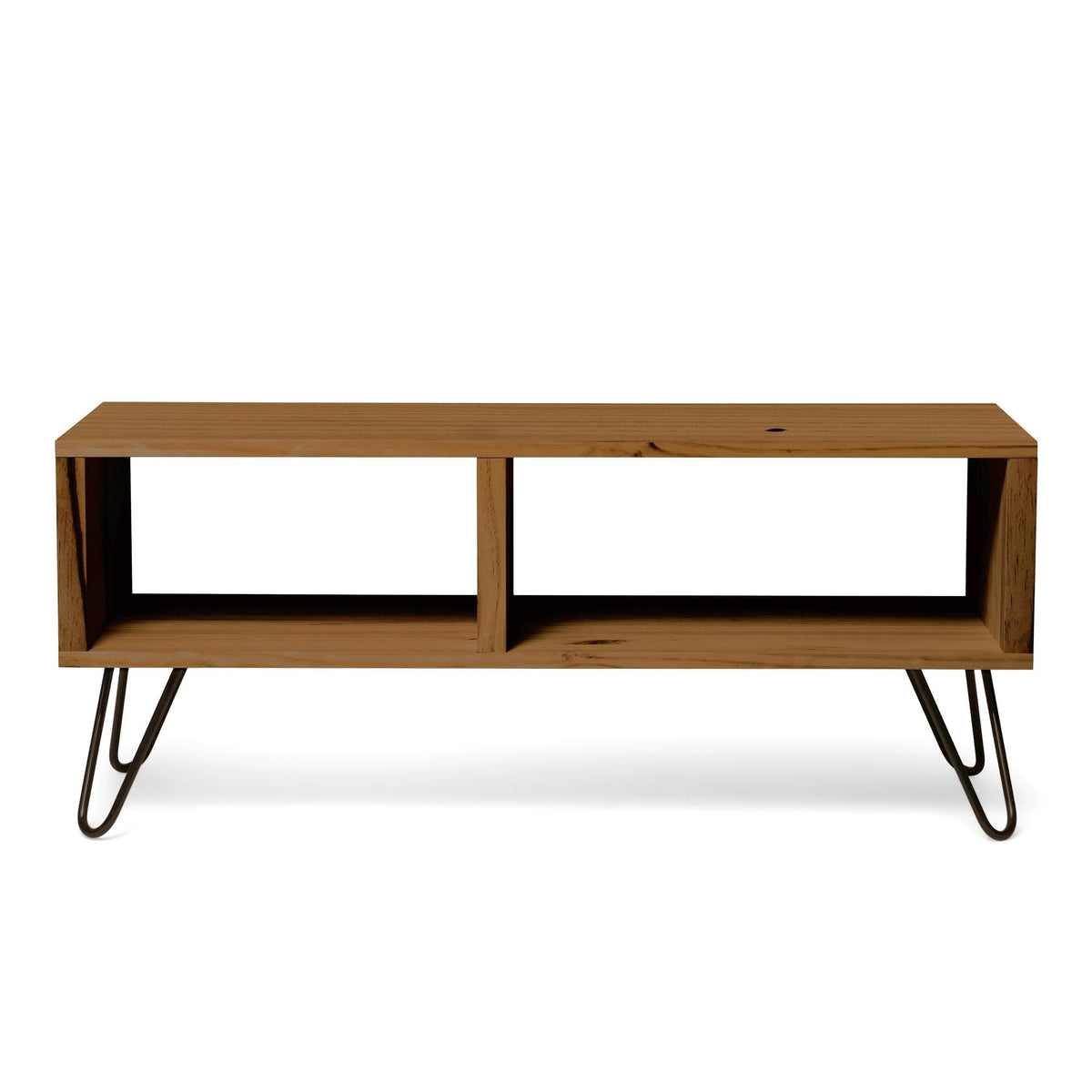 HIRA Solid wood TV stand. "DARK" finish.