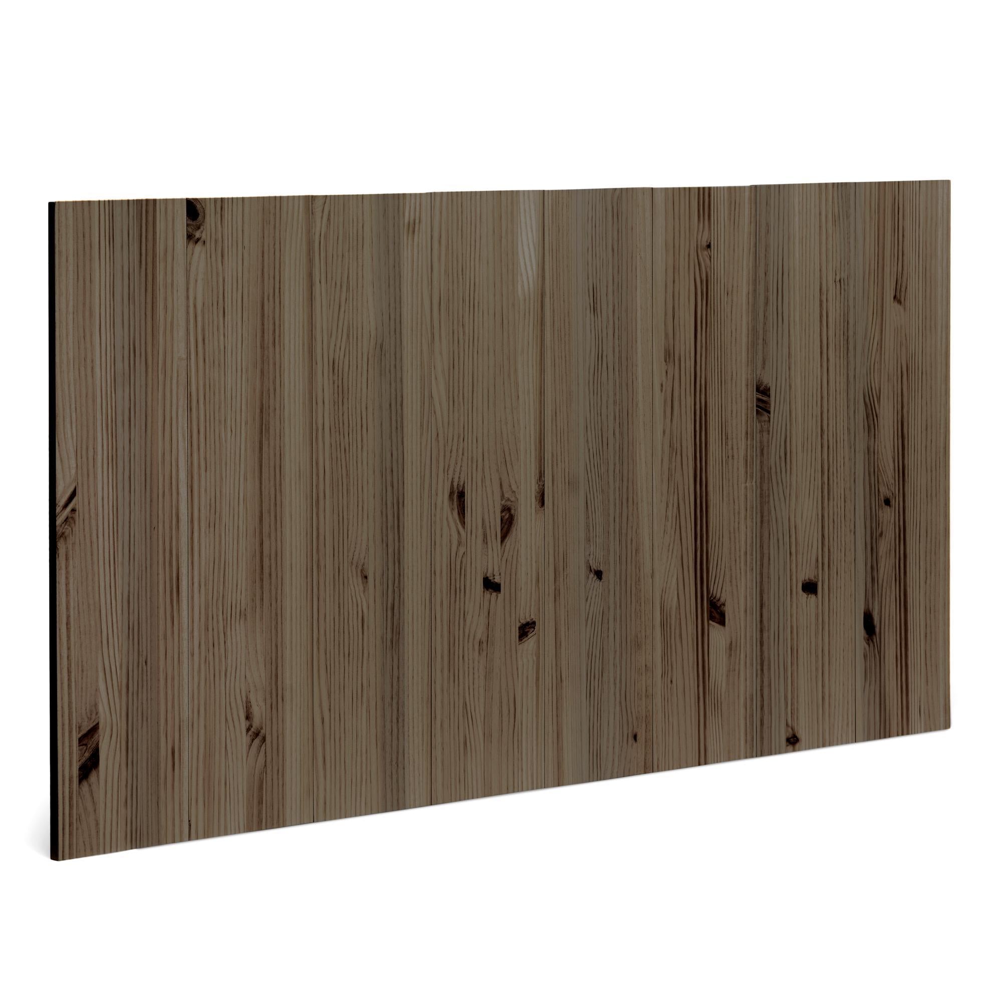 KITA Cabecero de madera maciza. Acabado "R A W  G R A Y".