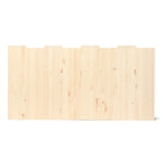 HAKU Cabecero de madera maciza. Acabado 