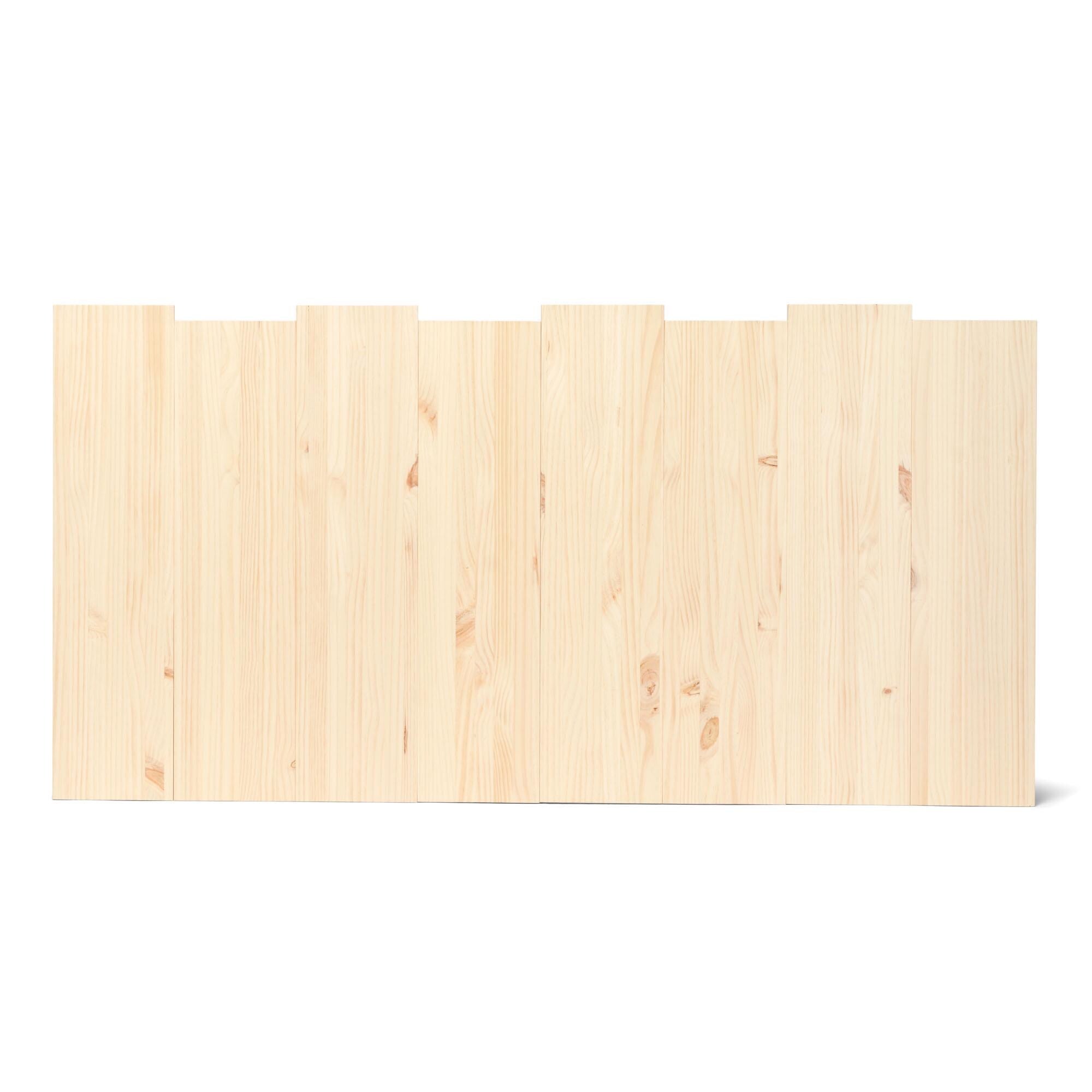 HAKU Cabecero de madera maciza. Acabado "N A T U R A L".