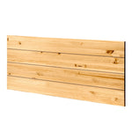 HIYORI Cabecero de madera maciza. Acabado 