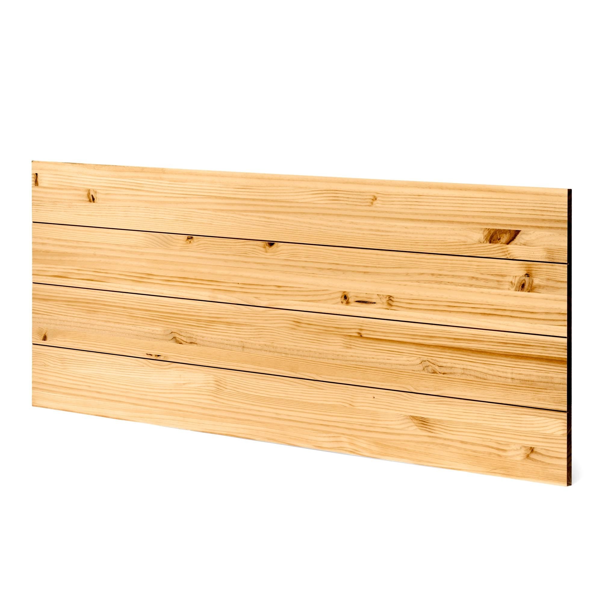 HIYORI Cabecero de madera maciza. Acabado "O A K".