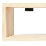 MIUNE Mueble para TV de madera maciza. Acabado 