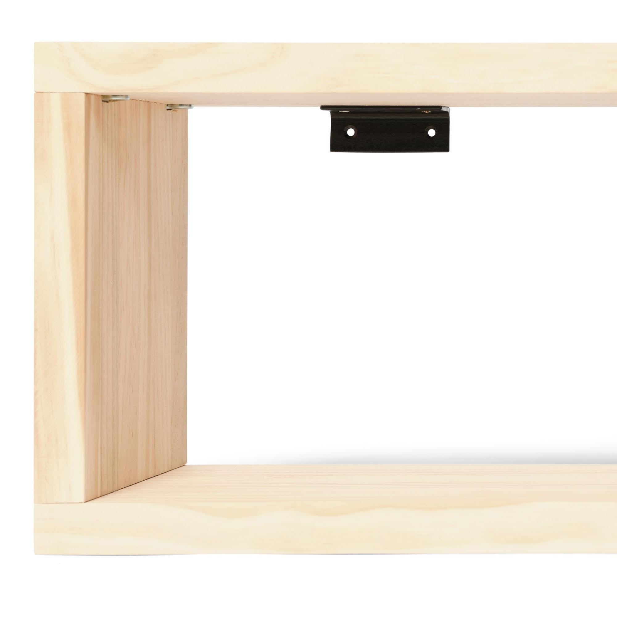 MIUNE Mueble para TV de madera maciza. Acabado "N A T U R A L".