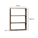 TSURUGI Estantería - Librería. Altura 106,5 cm. Acabado 