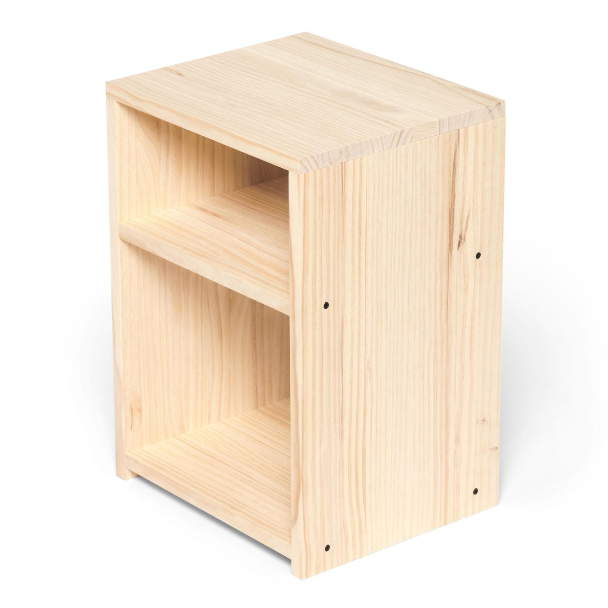 TEKARI Solid wood bedside table. "NATURAL" finish.