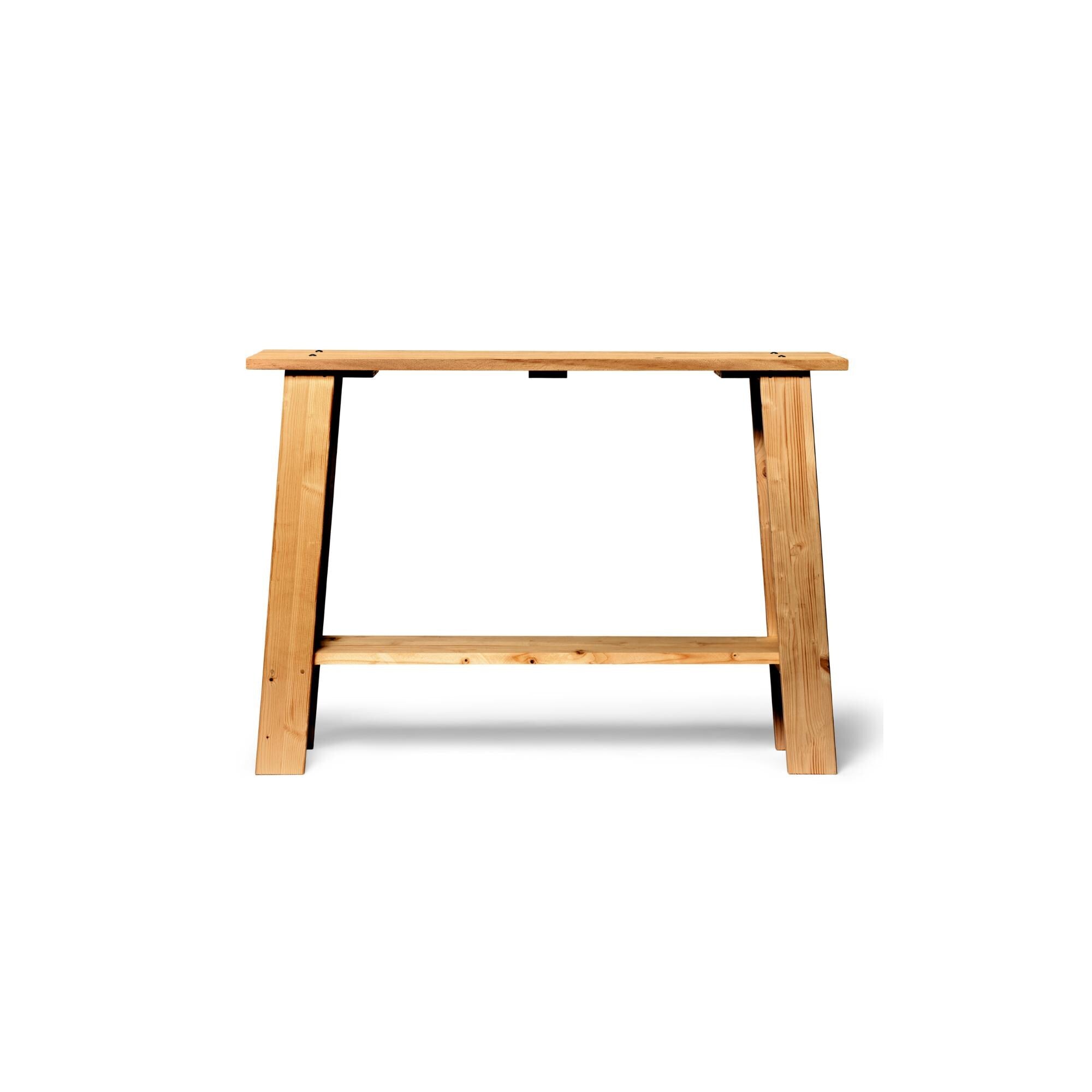 NASU Consola - Recibidor de madera maciza. Acabado "O A K".