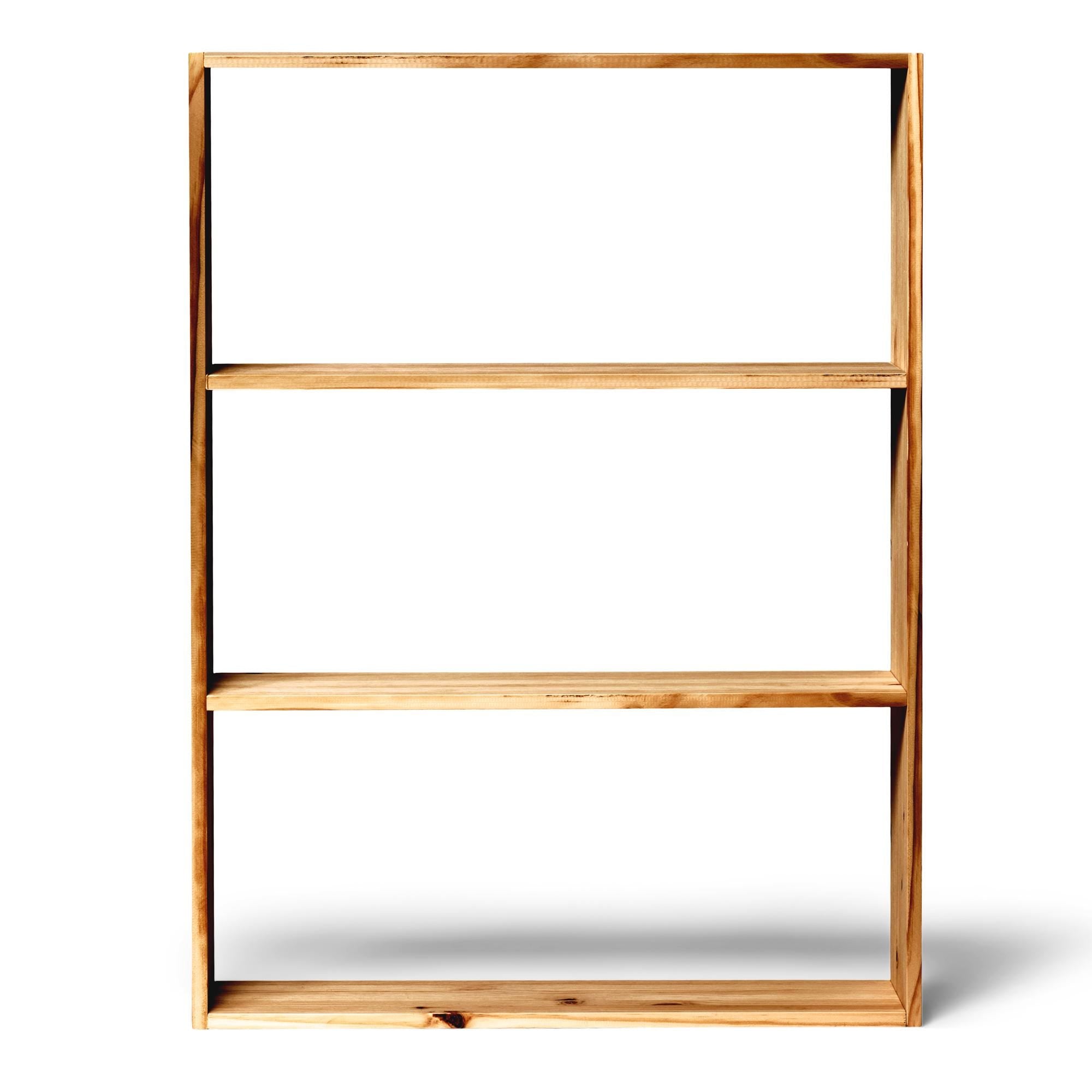 TSURUGI Estantería - Librería. Altura 106,5 cm. Acabado "O A K"