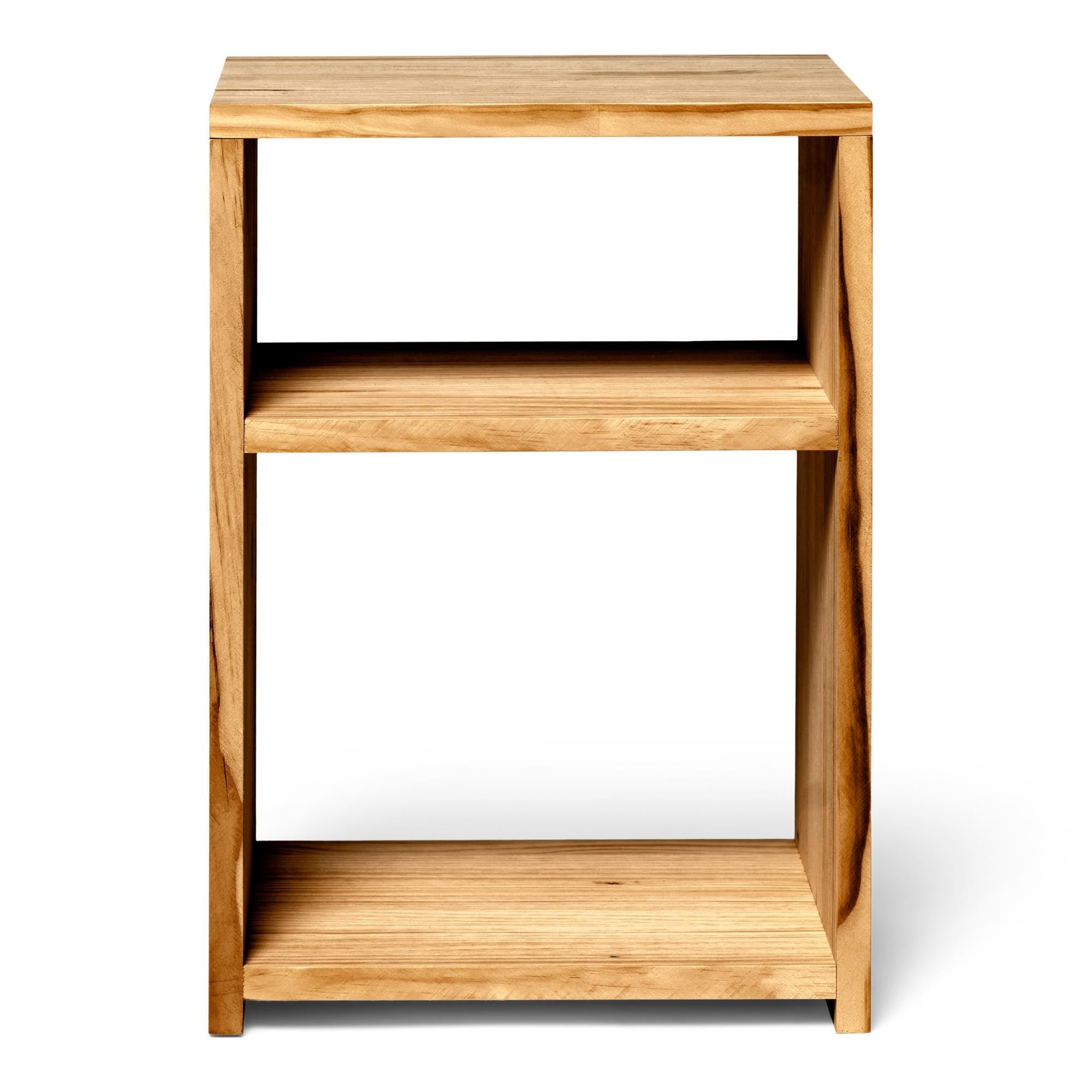 TEKARI Mesita de noche de madera maciza. Acabado "O A K".