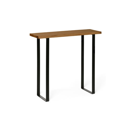 ARAKAWA Consola - Récipient de bois massif. Acabado "DARK".
