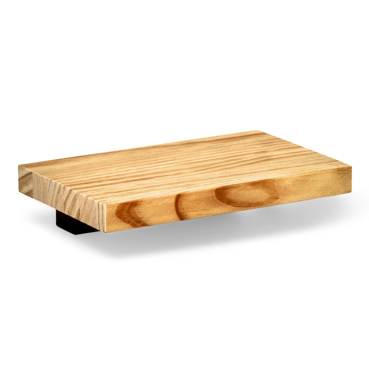 ONTAKE Floating bedside table in solid wood. "OAK" finish.