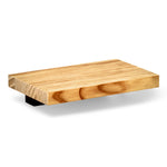 ONTAKE Floating bedside table in solid wood. 