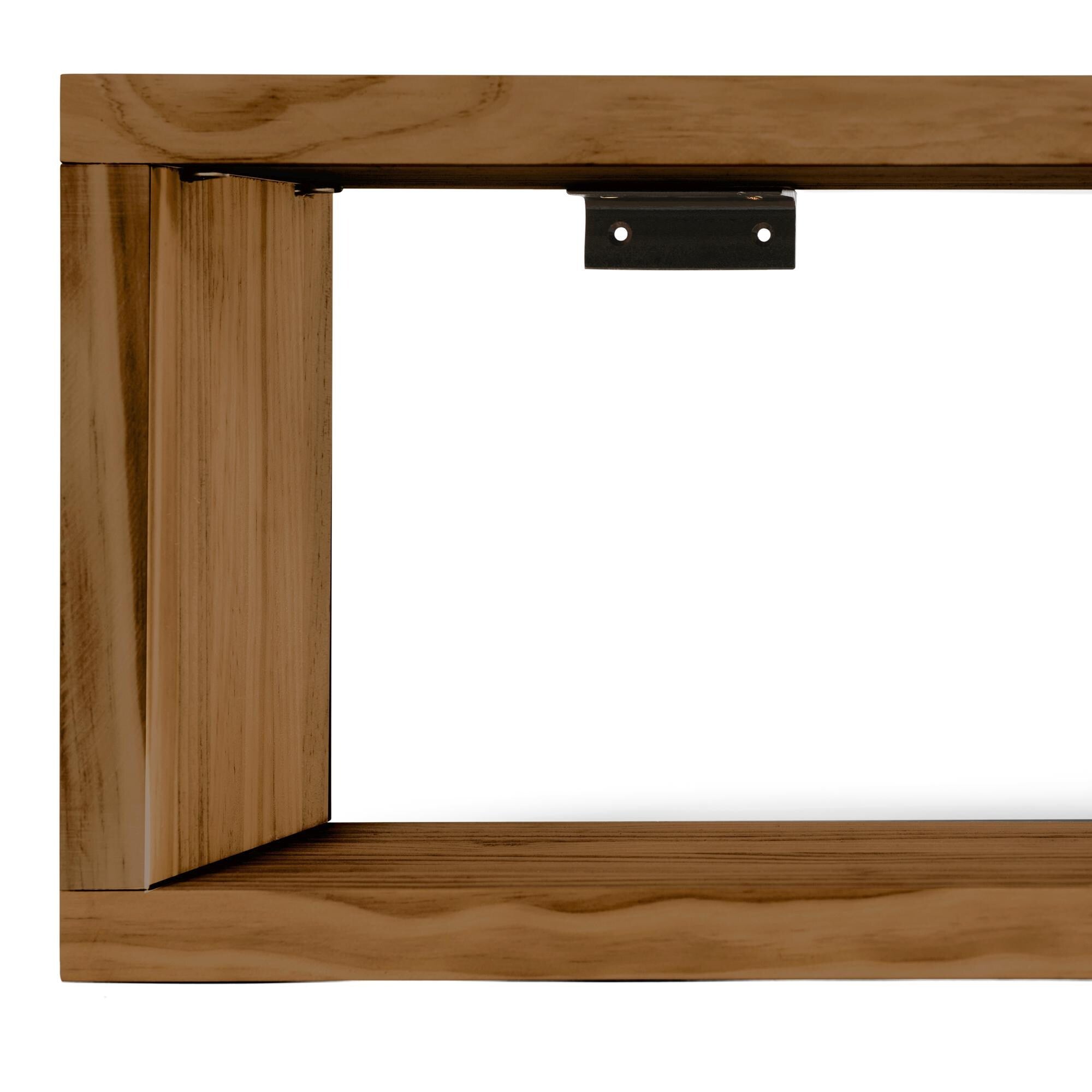 MIUNE Mueble para TV de madera maciza. Acabado "D A R K".