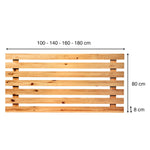 AINO Cabecero de madera maciza. Acabado 