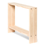 AGANO Consola - Recibidor de madera maciza. Acabado 